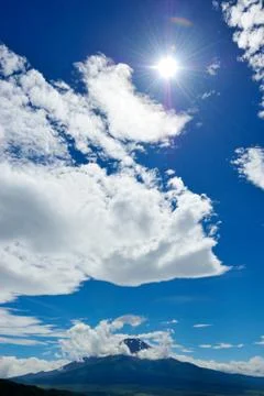 Mt. Fuji and Cloud Stock Photos