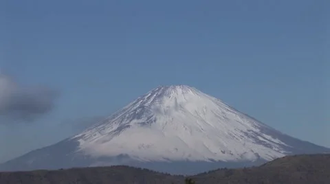 MT. FUJI TIME-LAPSE Stock Footage 5186730