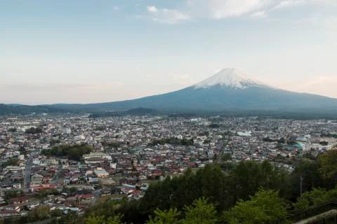Mt fuji view Stock Photos