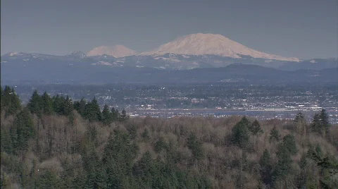Mt. Hood Oregon Stock Footage 632721