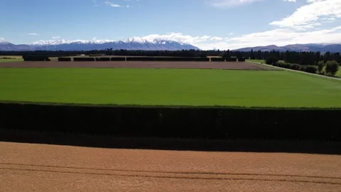Mt Hutt Farmland Video stock 248569655
