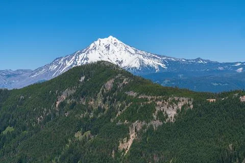 Mt Jefferson Foto stock
