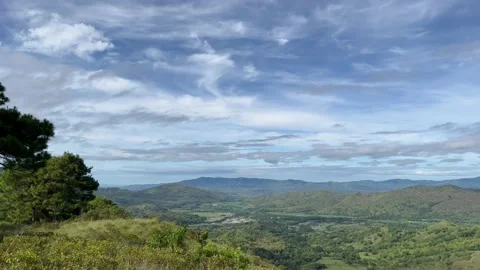 Mt Kasahingan Ridge LR 4K Video stock 202154284