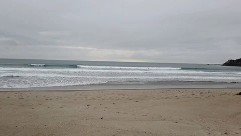 Mt Maunganui Beach Stock Footage 117265524