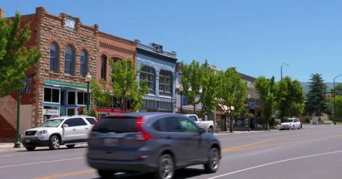 Mt Pleasant main street Vídeos de archivo 54046852