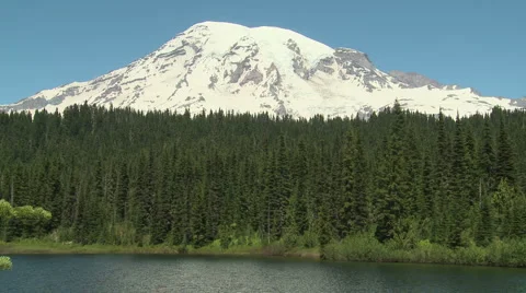 Mt Rainier 02 Stock Footage 3476094