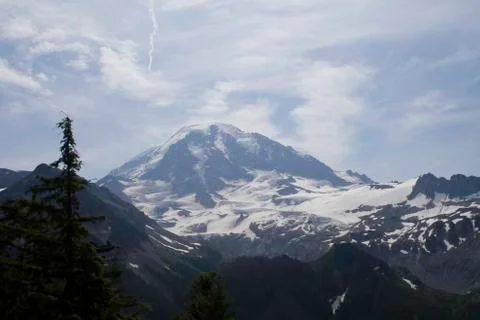 Mt. Rainier 写真素材