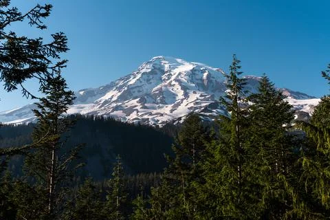 Mt. Rainier 写真素材