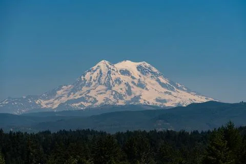 Mt. Rainier 写真素材