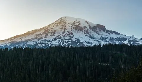 Mt. Rainier 写真素材