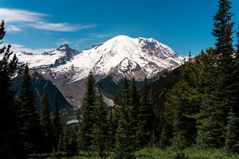 Mt. Rainier 写真素材