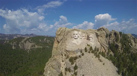 Mt Rushmore Aerial 库存影片 44103779