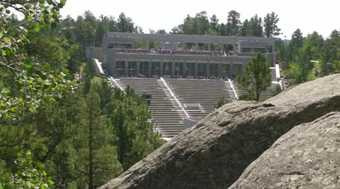 Mt. Rushmore - Amphitheater Video stock 11800713