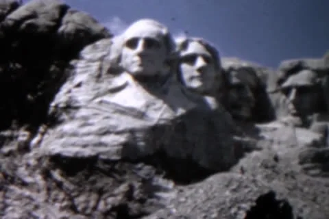 Mt. Rushmore Stock Footage 24672343