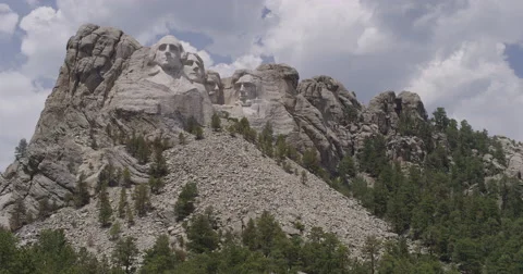 Mt. Rushmore Full Shot Stock Footage 40770661