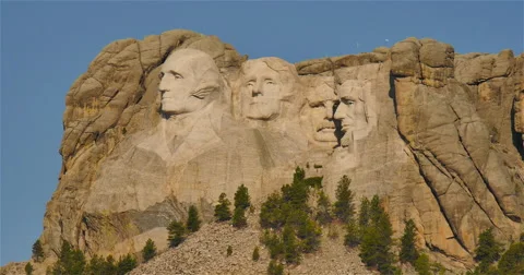 Mt Rushmore Static 库存影片 44234618