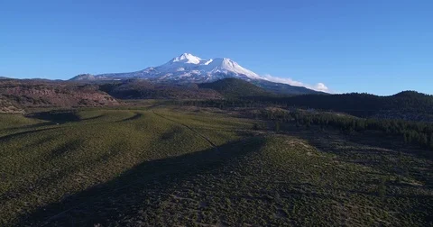Mt Shasta Stock Footage 83045219