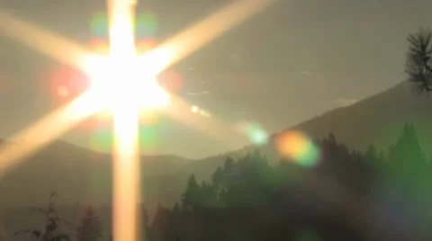 Mt Shasta Sunset Stock Footage 8916305