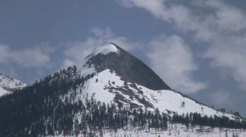 Mt Starr King Medium Tripod Stock Footage 876559