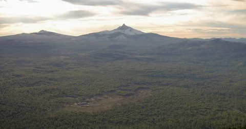 Mt Washington at Sunset Stock Footage 81530266