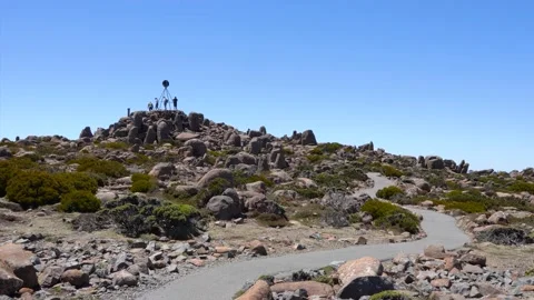 Mt Wellington Summit 動画素材 201708440