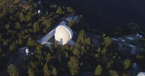 Mt Wilson Observatory Stock Footage 77799122