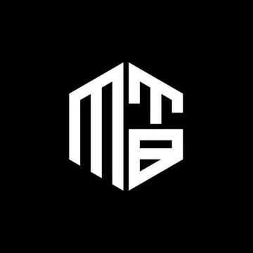 MTB logo MTB icon MTB monogram MTB letter minimalist Circle flat Unique mod.. Stock Illustration