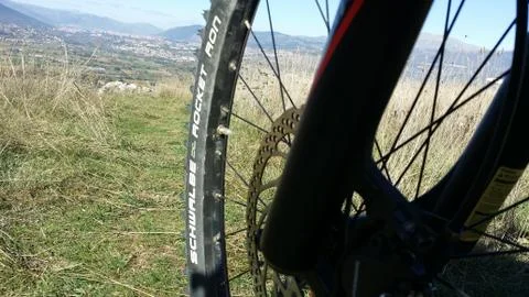Mtb from monticchio Stock Photos