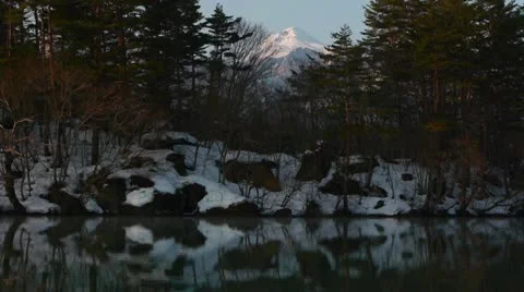 Mt.Bandai Stock Footage 11065906