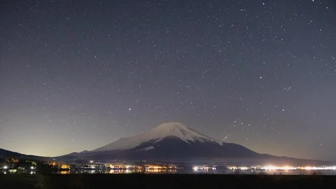 Mt.Fuji TimeLapse 01 / Japan Stock Footage