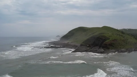 Mthata River Mouth Stock Footage 248070837