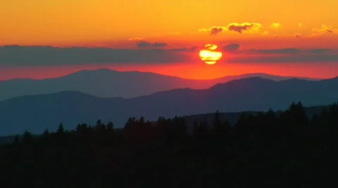 MtnSunset Timelapse 0001T7 스톡 동영상 546043