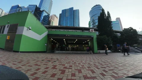 MTR station time lapse. Stock Footage 303925798