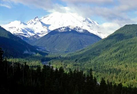 Mt.rainier, washington Stock Photos
