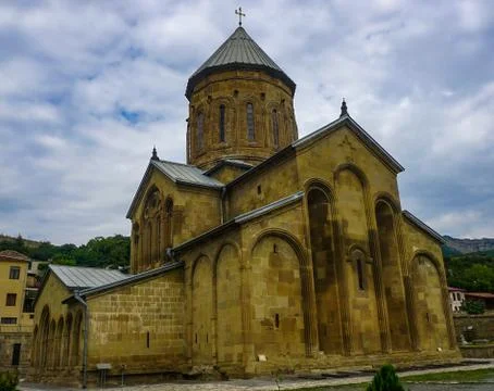 Mtskheta Samtavro Church Main View Stock Photos