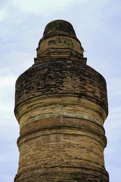Muara Takus is a Buddhist temple complex in Kampar Regency, Riau Stock Photos