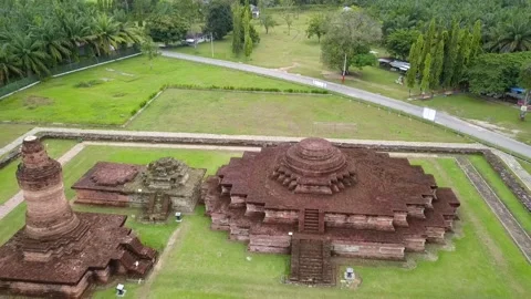 Muara Takus Temple Video stock 232048574