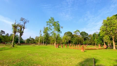 The Muaro Jambi Temple Stock Footage 251696953