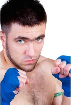 Muay Thai  fighter Foto stock