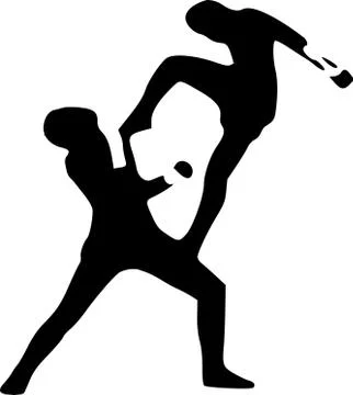 Muay Thai Fighters  Illustrazione stock