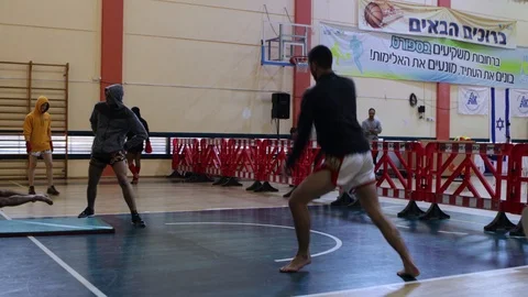 Muay Thai warm-up Stock Footage 118574227