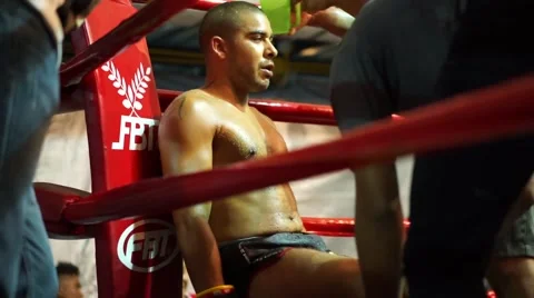MuayThai fight. Stock Footage 60781889