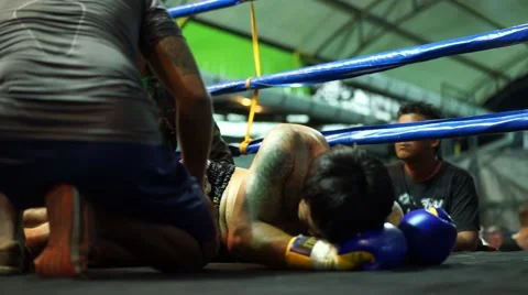 MuayThai fight. Stock Footage 60781926