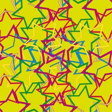 Much figures star Stock Illustration