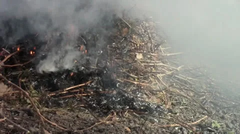 Much smoke Stock Footage 24695767