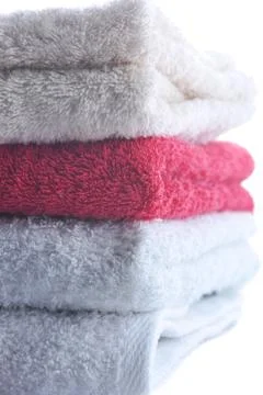 Much towels Stock Photos