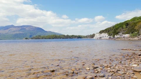 Muckross Lake, Lakes of Killarney, Killarney National Park, County Kerry Stock Footage 86105265