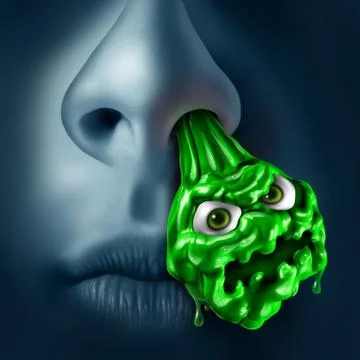Mucus Snot Illustrazione stock
