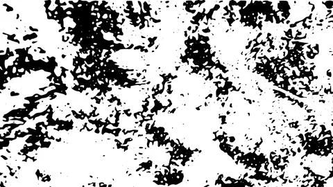 Mud background splatter, distress black ink texture, vector grunge abstract Stock Illustration