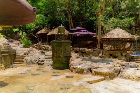 Mud clinic. 스톡 사진